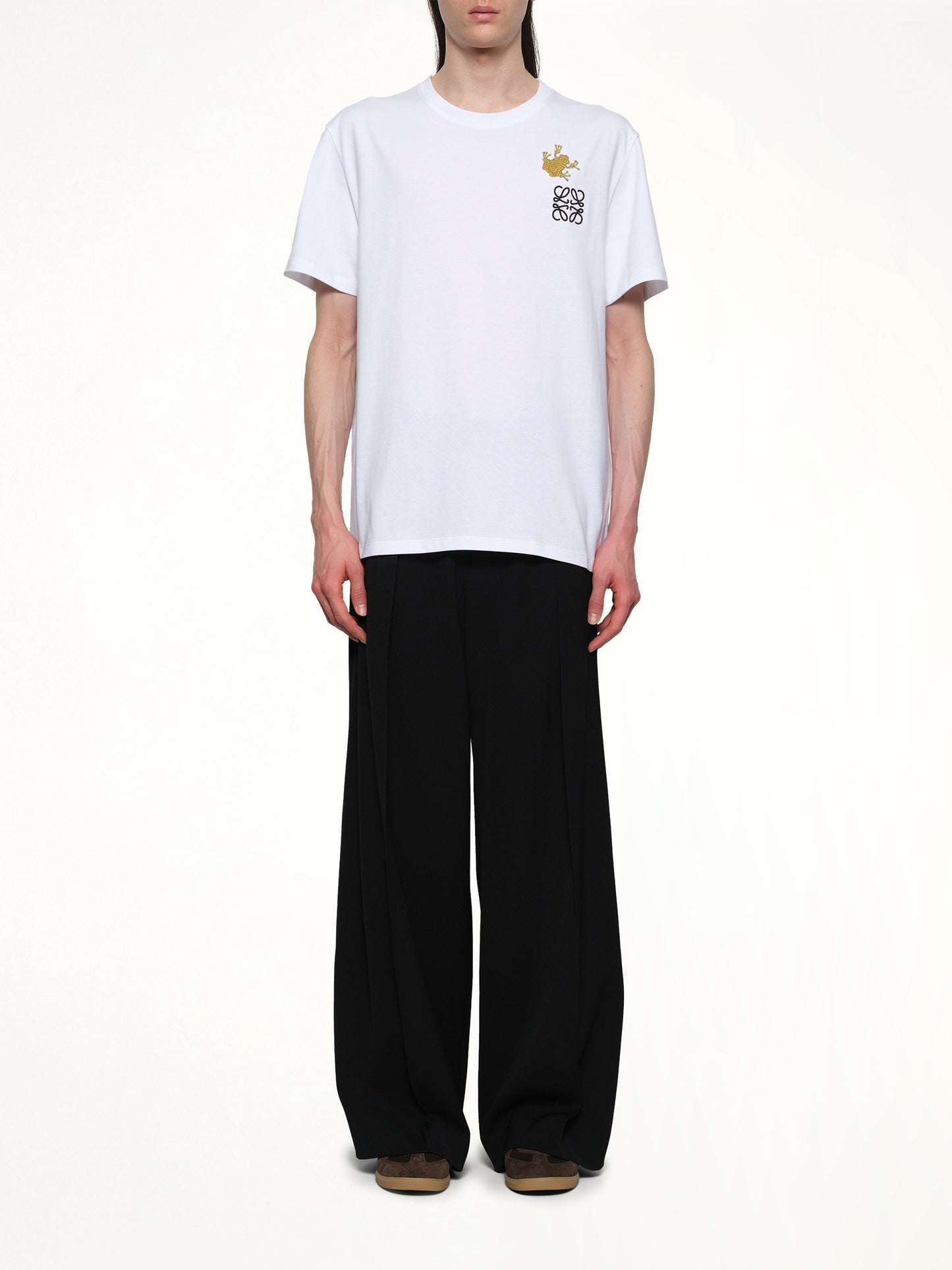 Frog Relaxed Fit T-Shirt in White