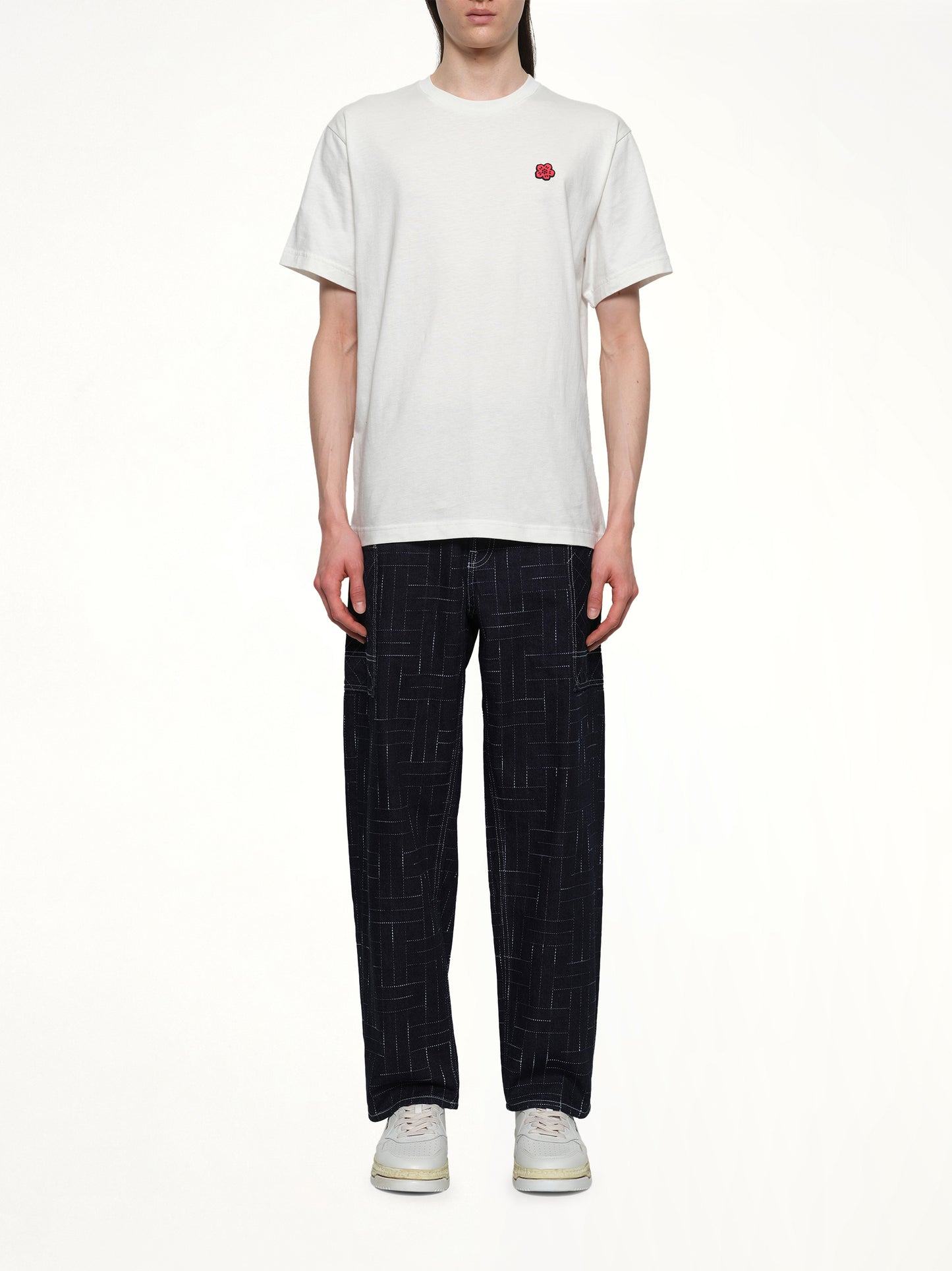 Gots Boke Classic T-Shirt in Off White