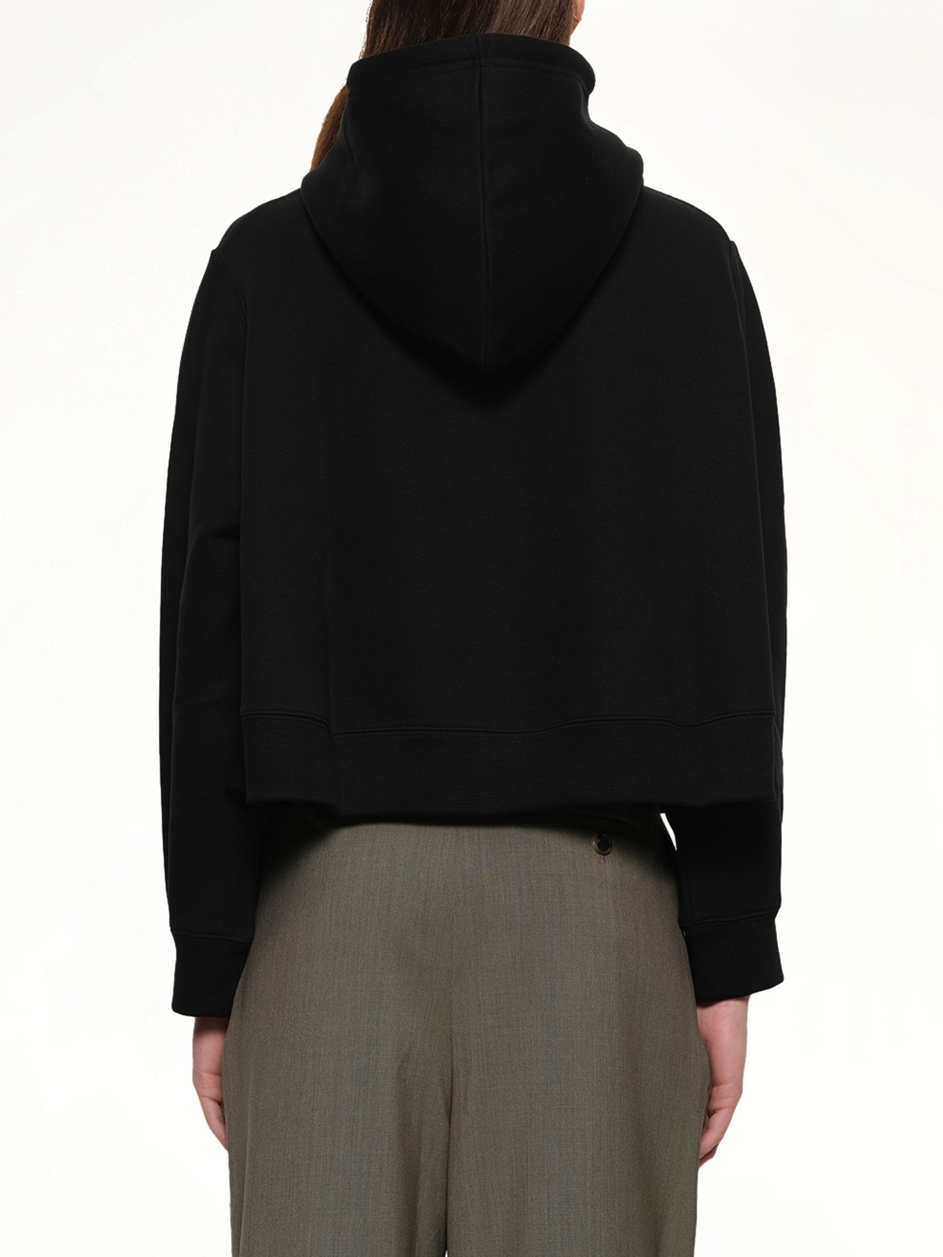 Trapeze Hoodie in Black