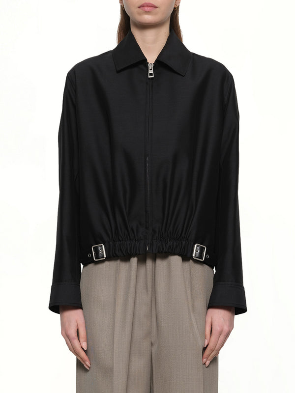 Belted Jacket in Black
