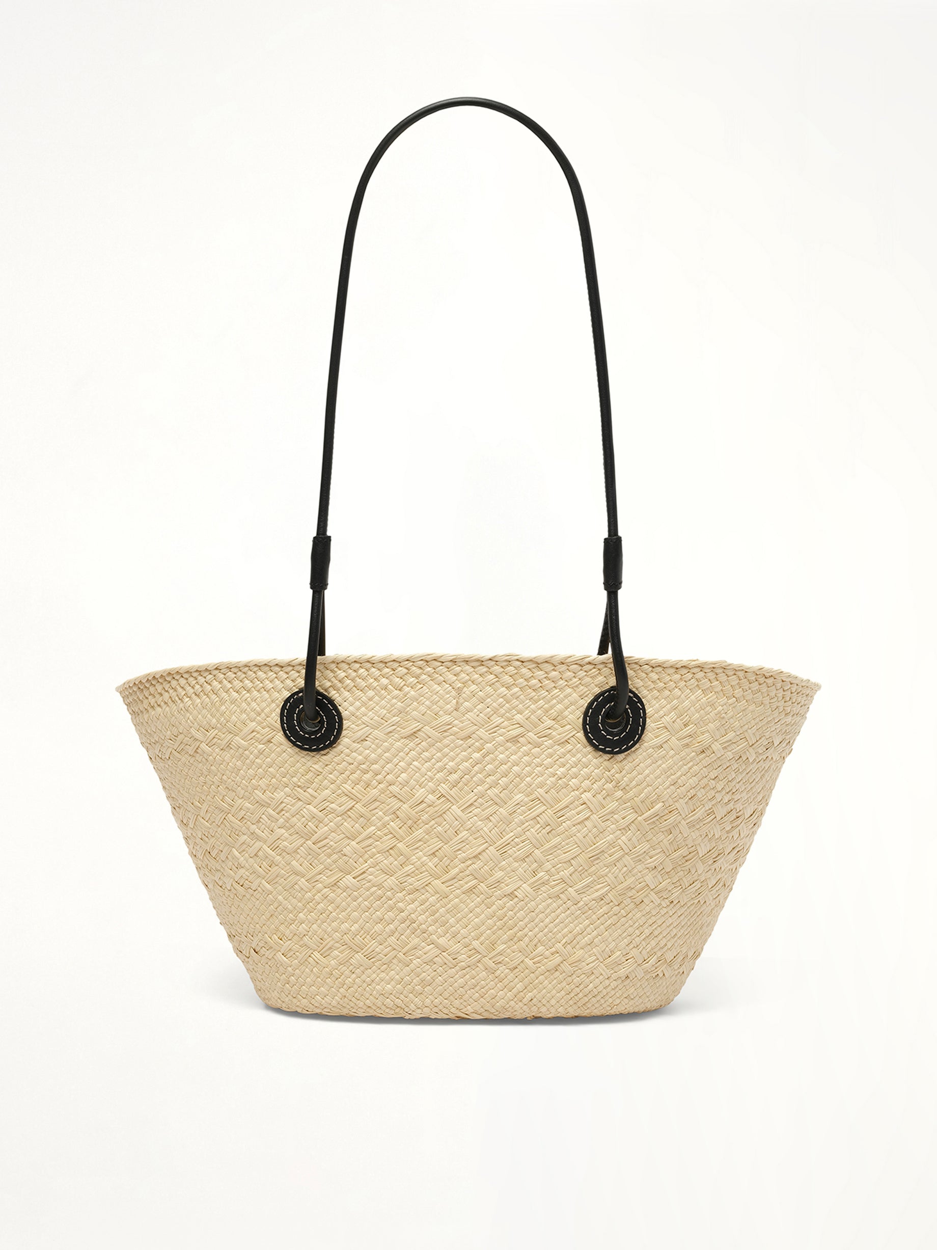 Anagram Basket 天然色/黑色小号手提包