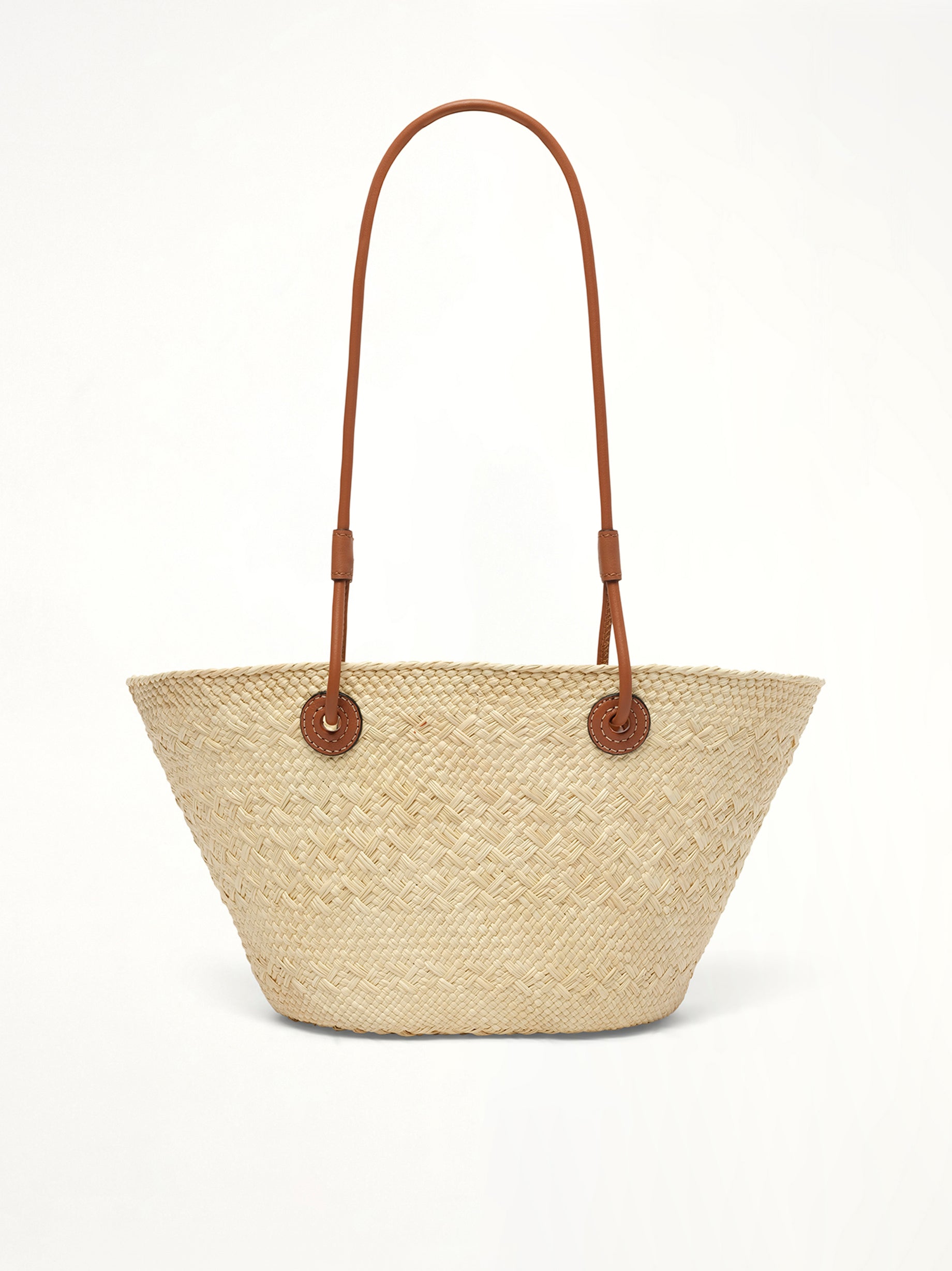Anagram Basket 小号手提包(天然色/棕褐色)
