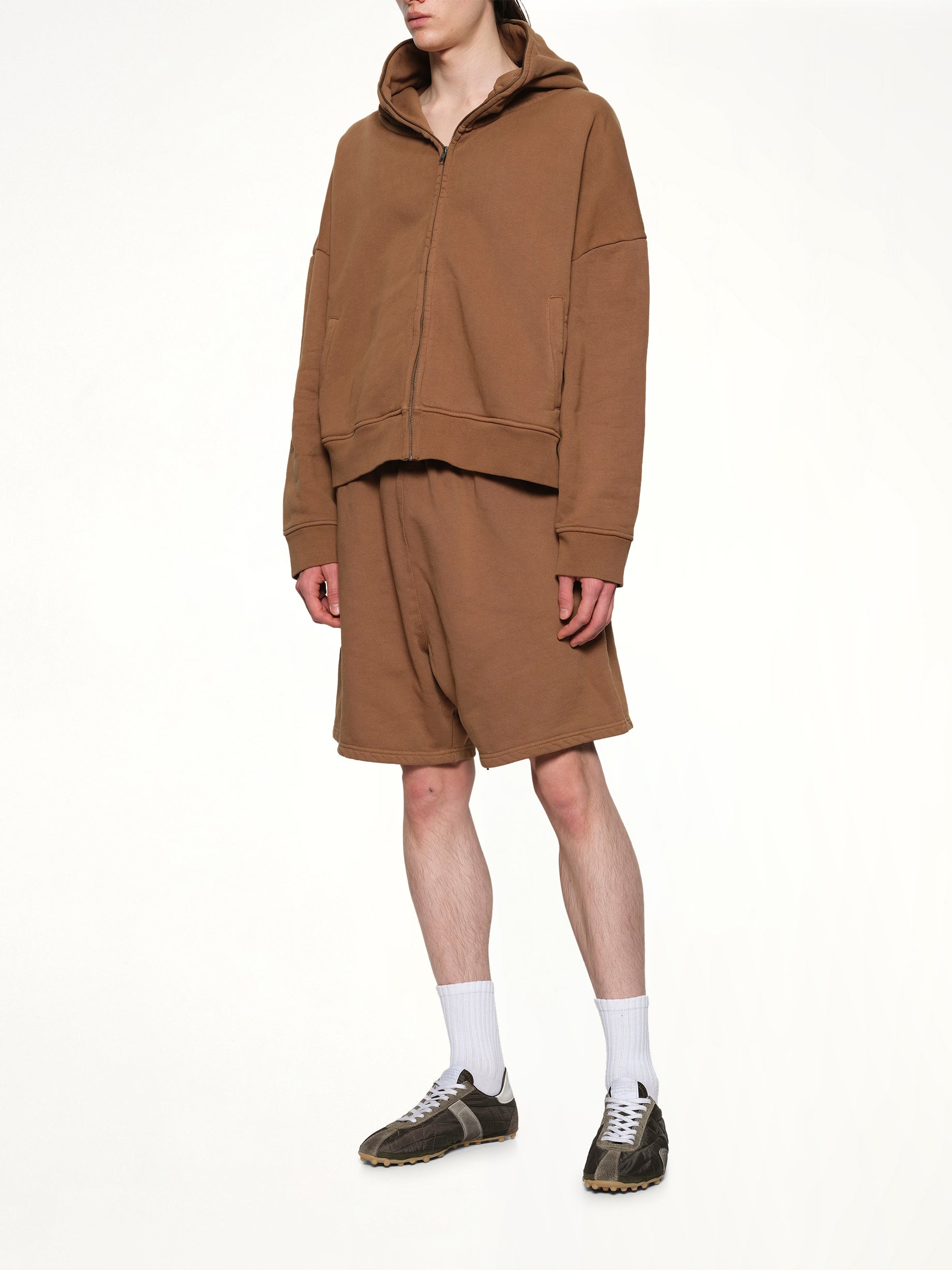 Eternal Zip Hoodie in Dune