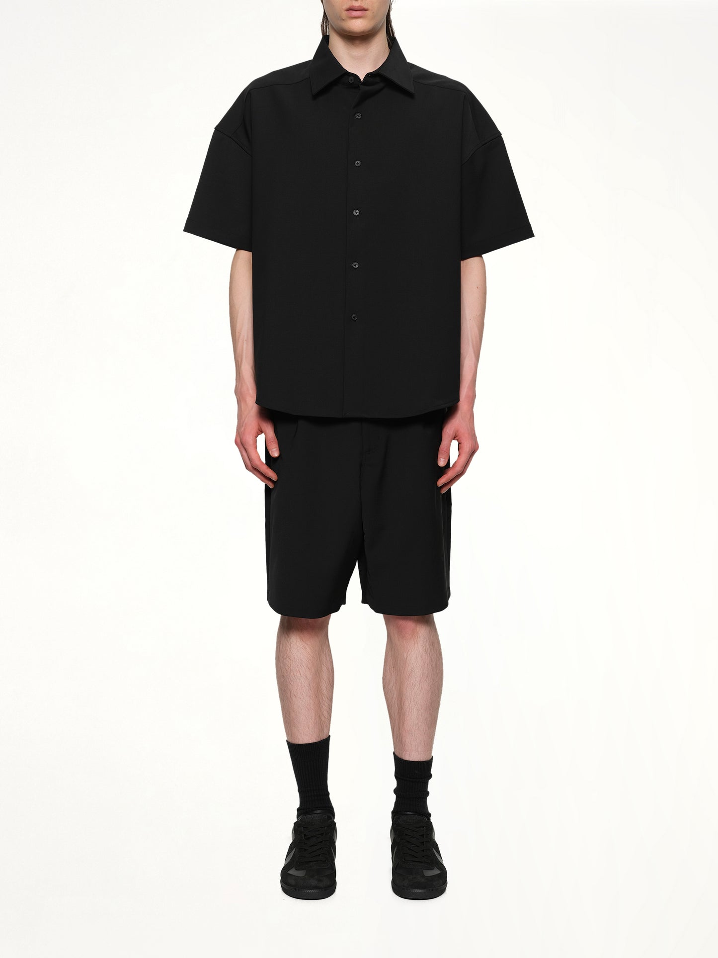 Short Sleeve Shirt in Black