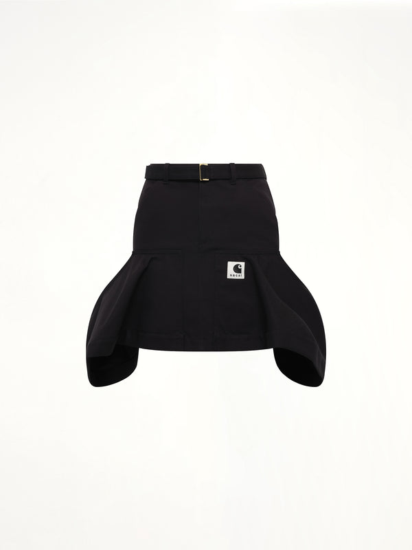 블랙 Carhartt WIP 덕 스커트