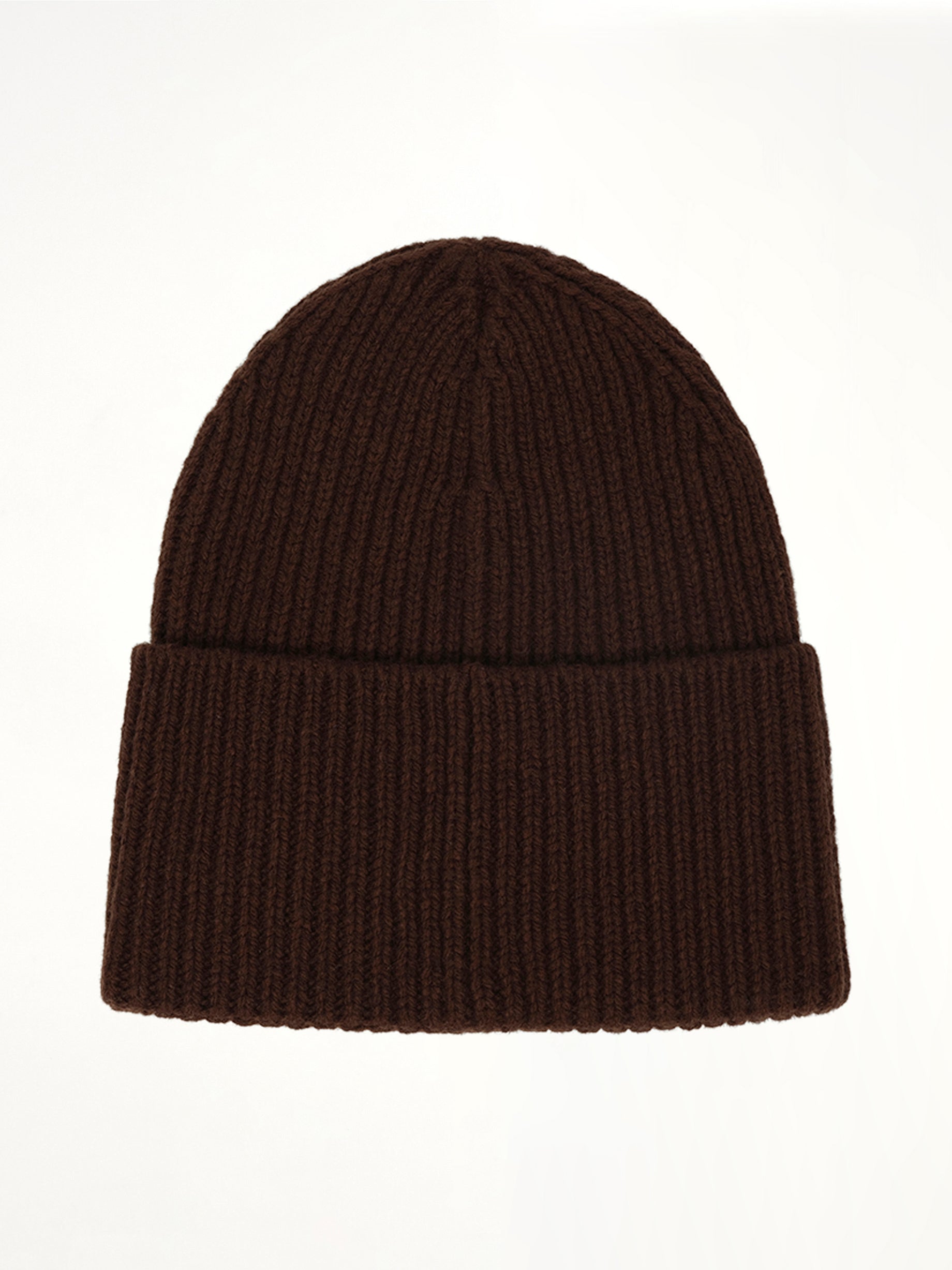 Carhartt WIP Wool Knit Beanie in Dark Beige