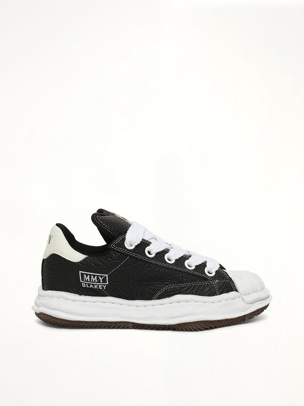 Blakey Puffer OG Sneaker in Black Side View | MAISON MIHARA YASUHIRO