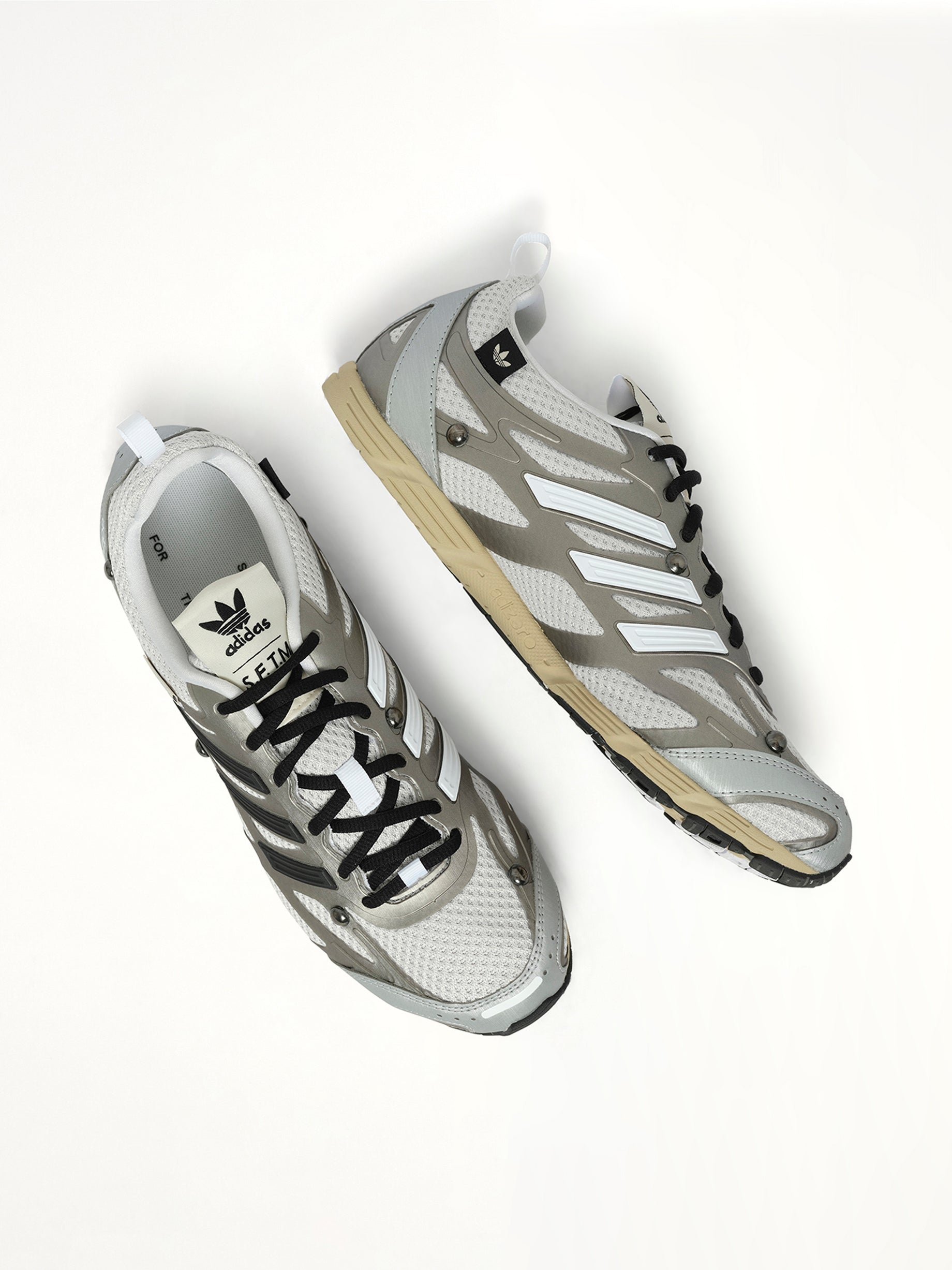 SFTM Adizero PR in Silver Top View | SONG FOR THE MUTE