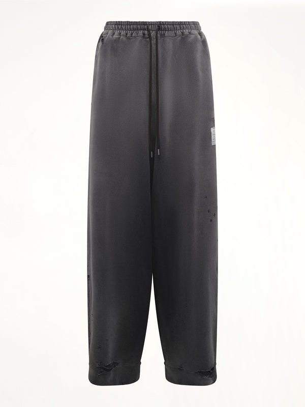 Sun Faded Pants in Black