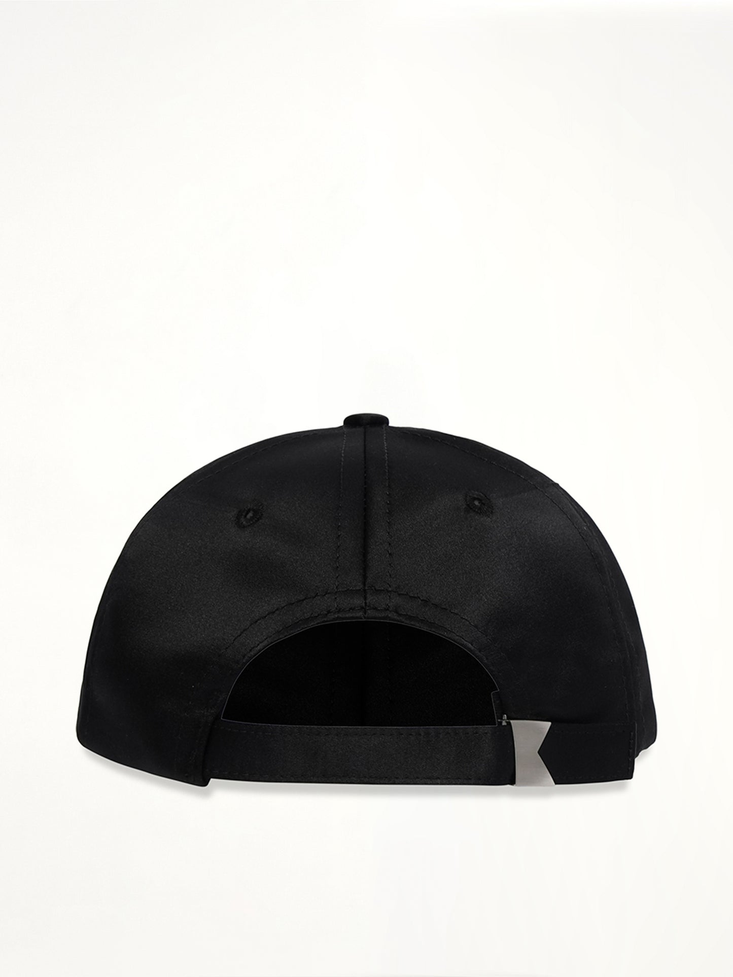 Rhude Sports Club Curved Brim Hat in Black