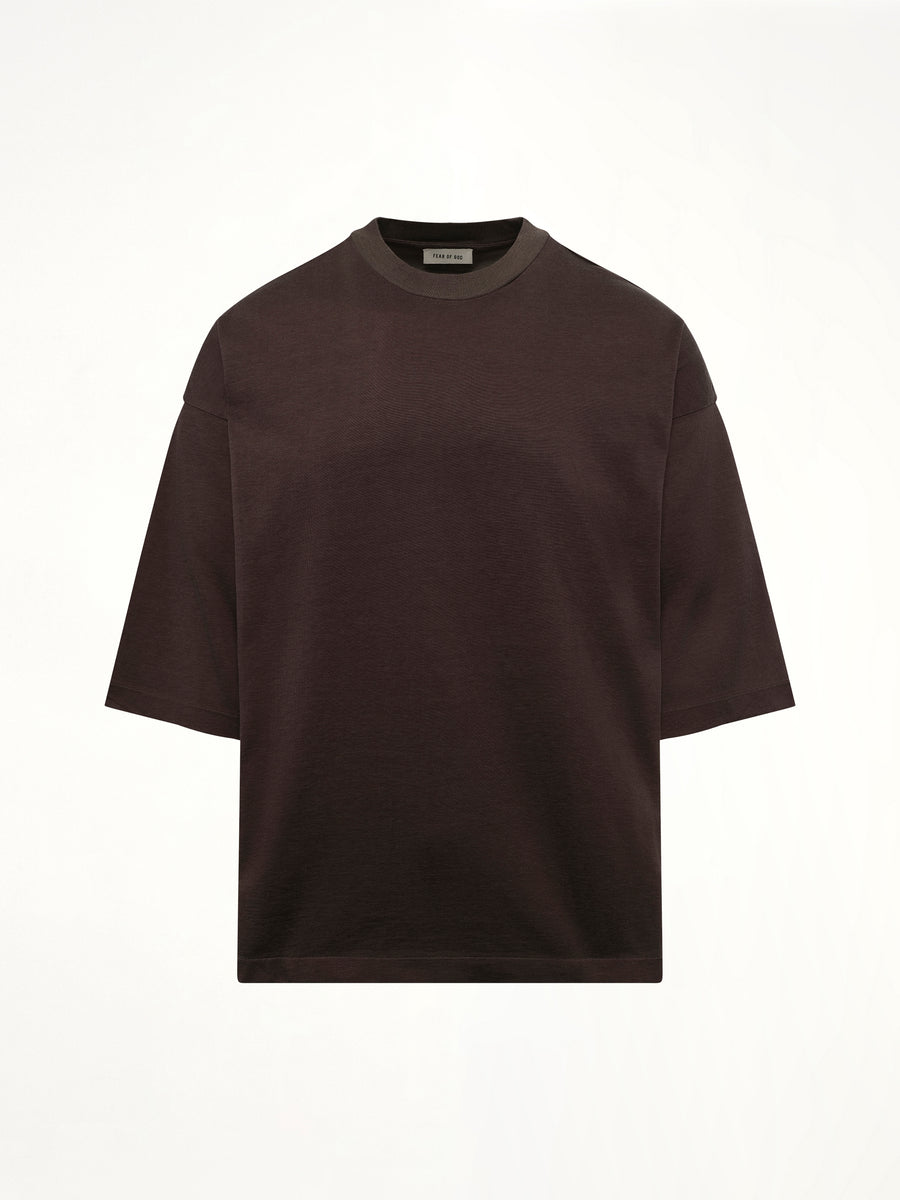 Relaxed Fit Logo T-Shirt in Off Black