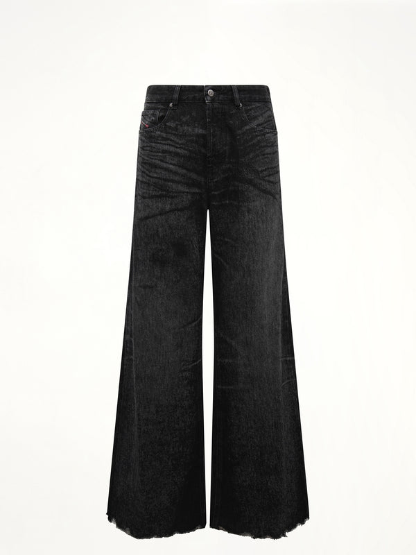 1996 D-SIRE-FSH1 Wide Jeans in Black