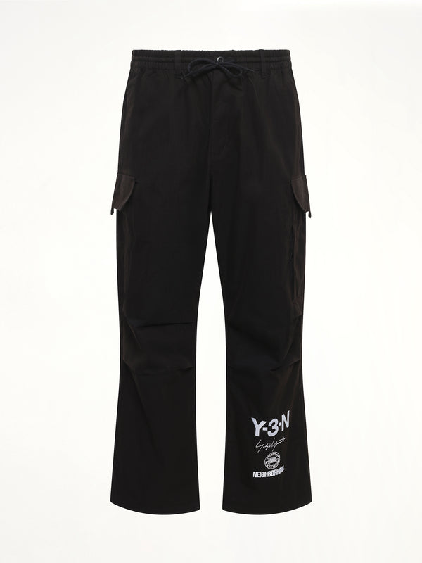 Y-3 X NBHD 黑色工装裤