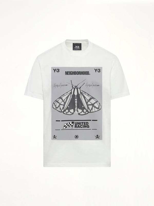 Y-3 X NBHD Graphic T-Shirt in White
