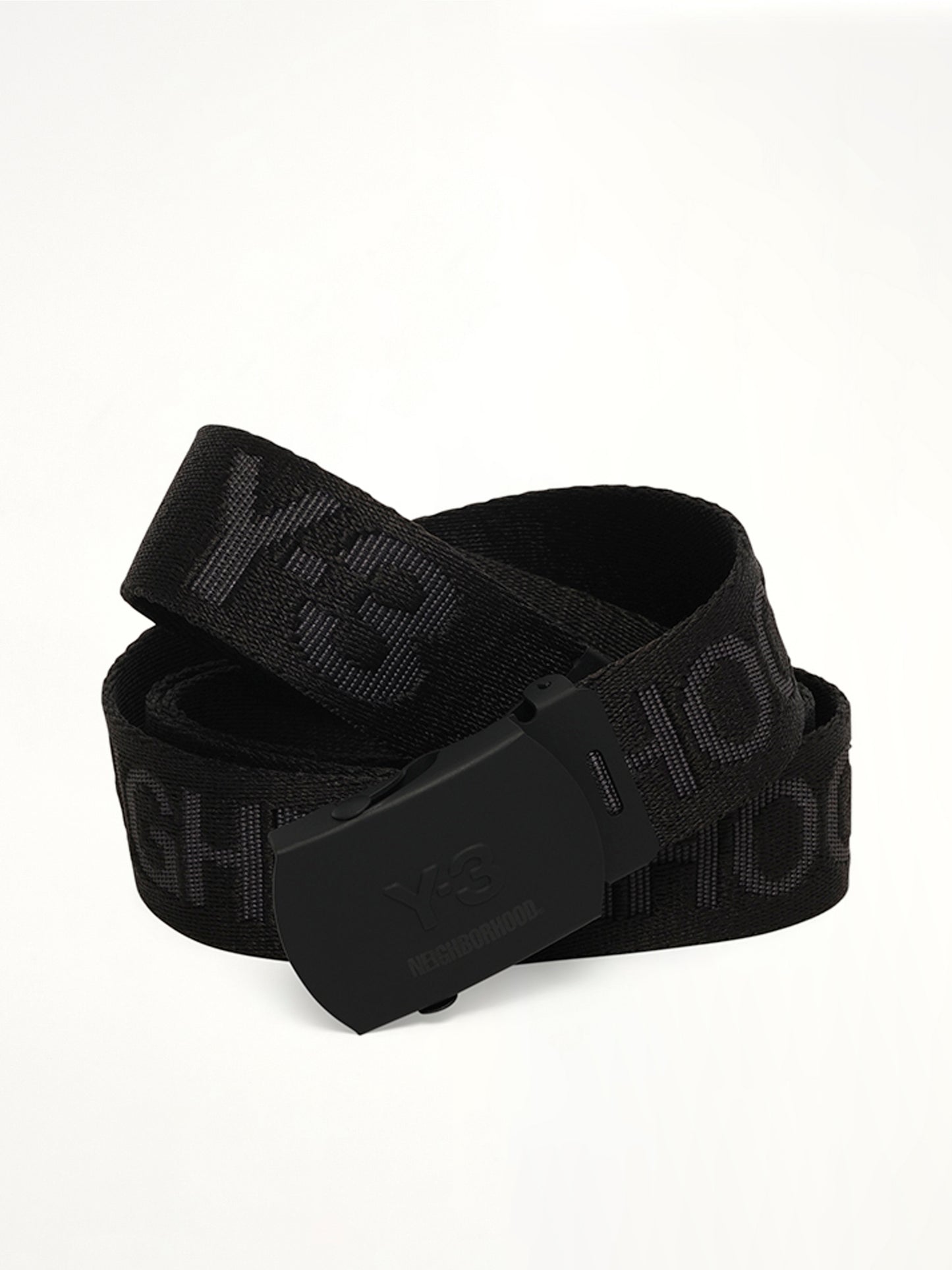 Y-3 X NBHD Cl Belt in Black