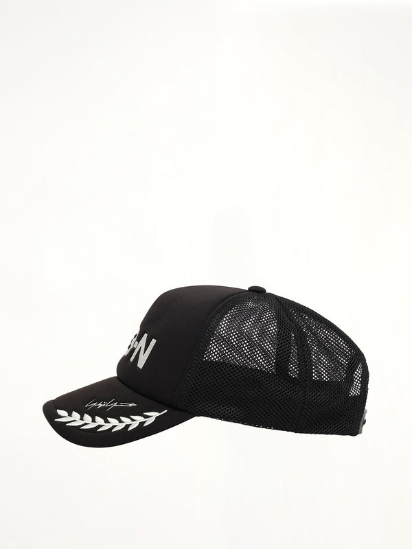 Y-3 X NBHD 黑色卡车司机帽