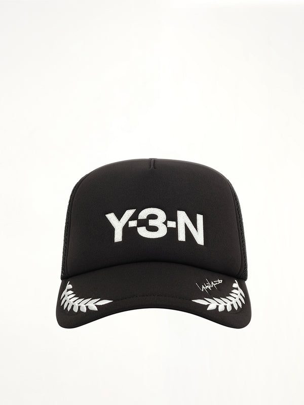 Y-3 X NBHD 黑色卡车司机帽