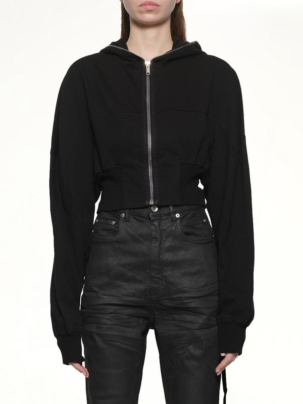 Collage Gimp Hoodie in Black