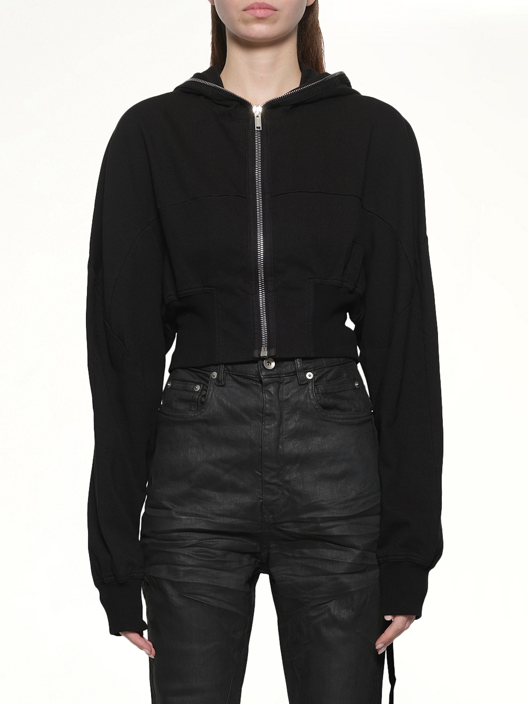 Collage Gimp Hoodie in Black