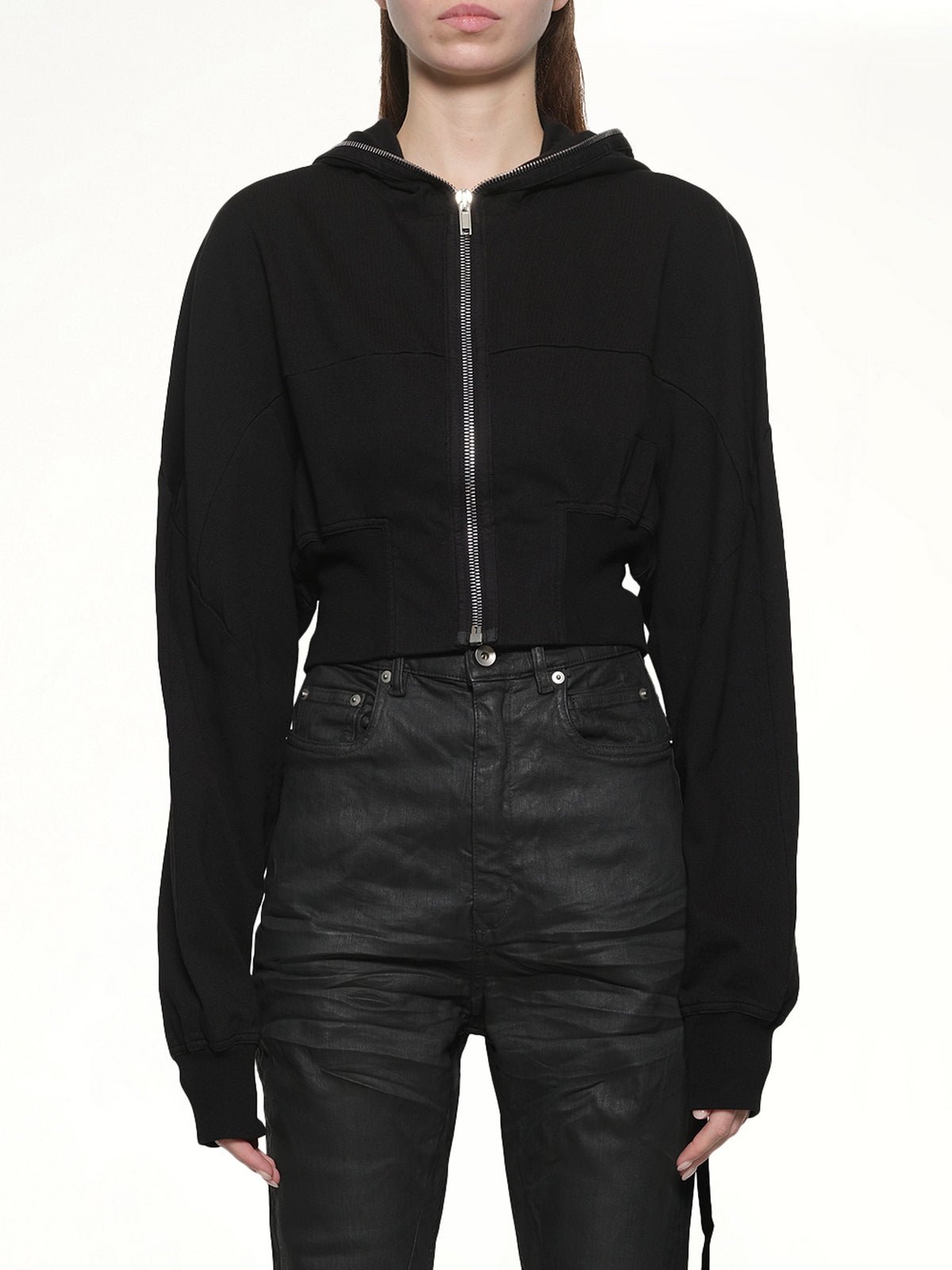 Collage Gimp Hoodie in Black