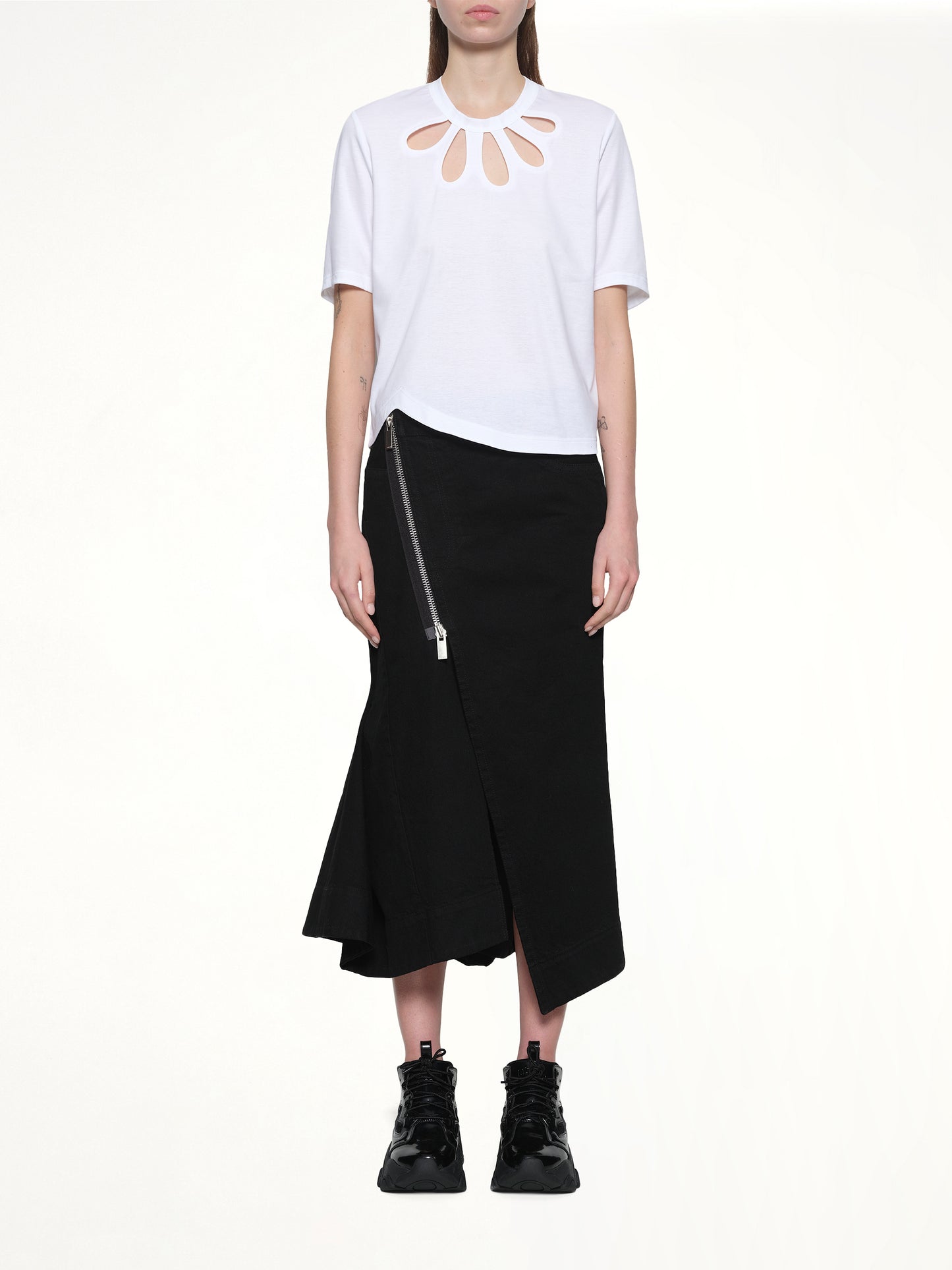 Petal Shirt in White