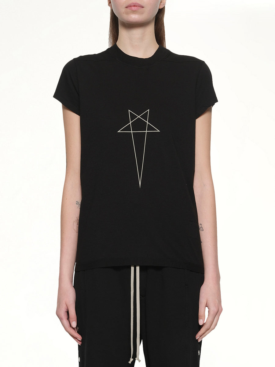 Penta Small Level T-Shirt in Black/Pearl