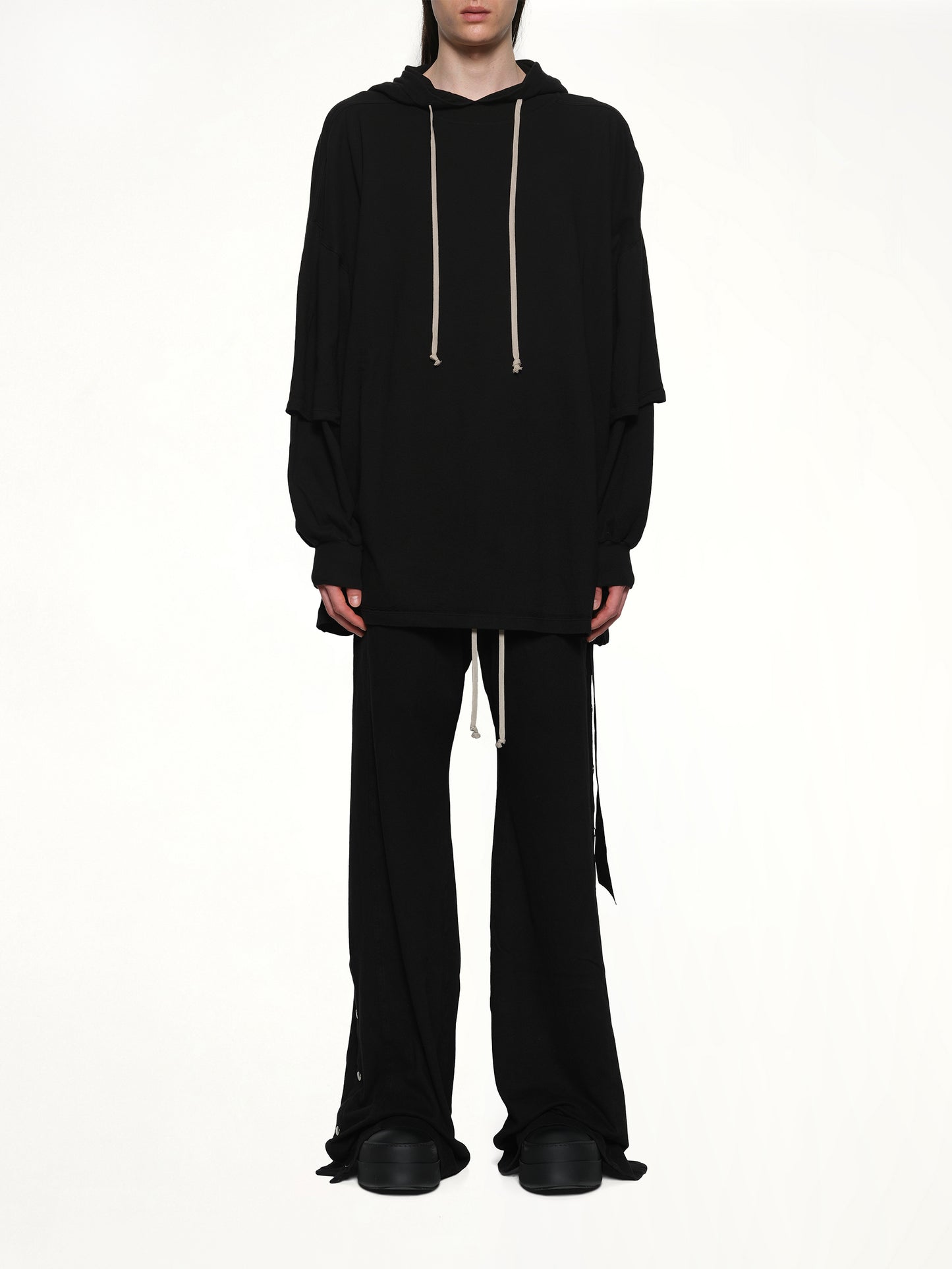 Tommy Hustler Hoodie in Black