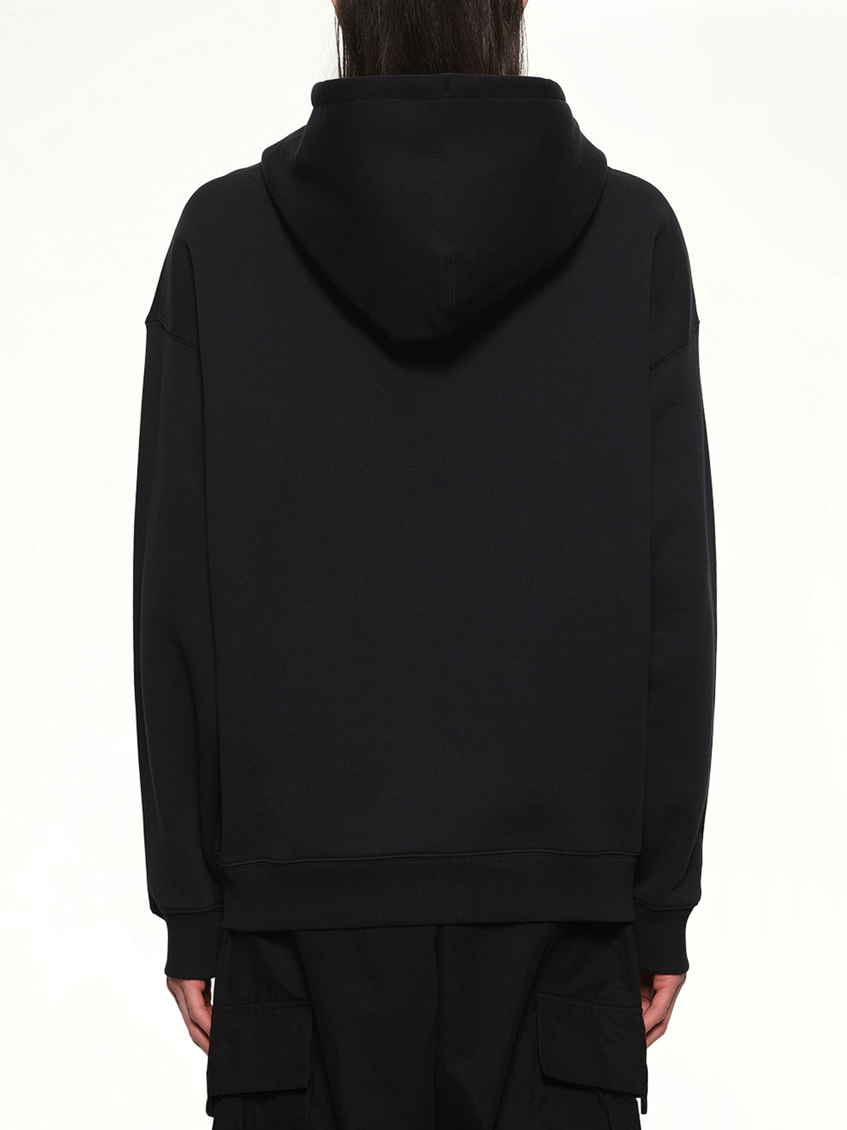 Y-3 X NBHD Graphic Hoodie in Black