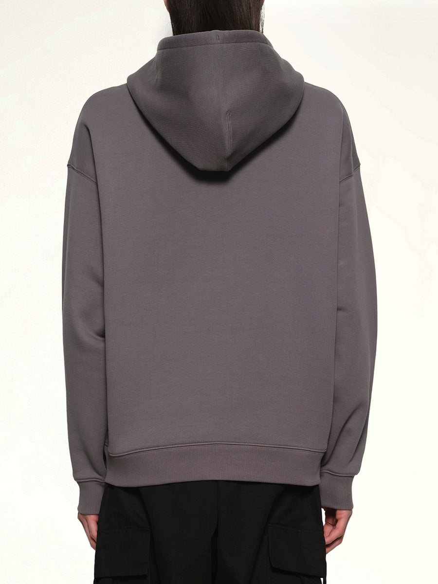 Y-3 X NBHD Graphic Hoodie in Granite