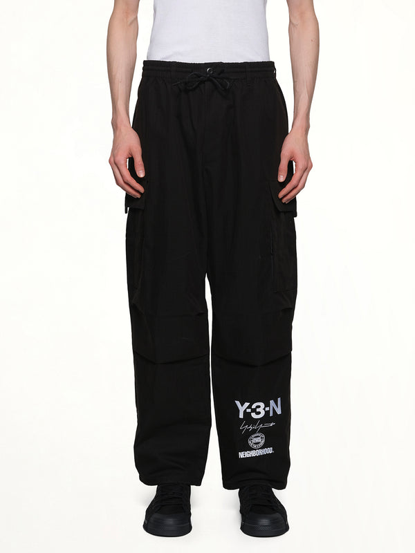 Y-3 X NBHD 黑色工装裤