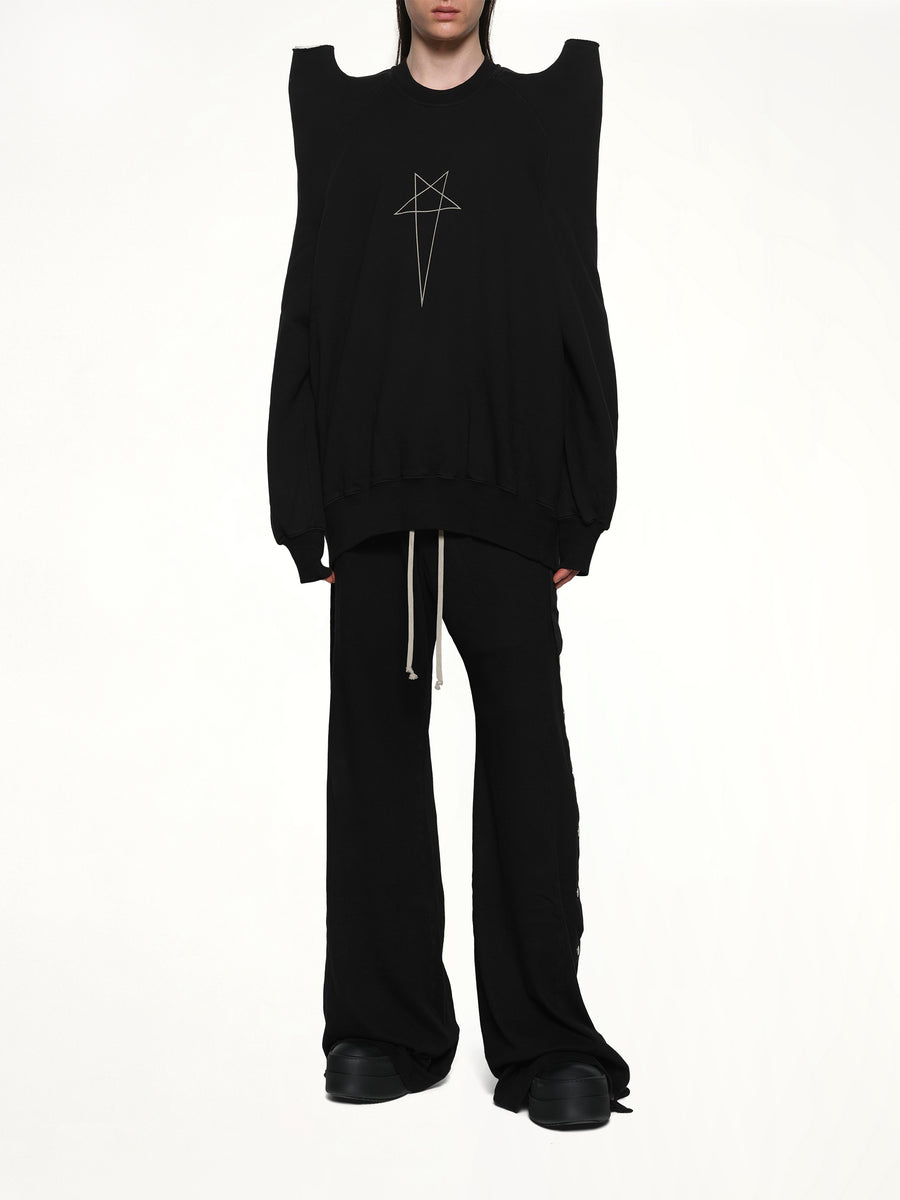 Pentagram Tec Sweat in Black/Pearl