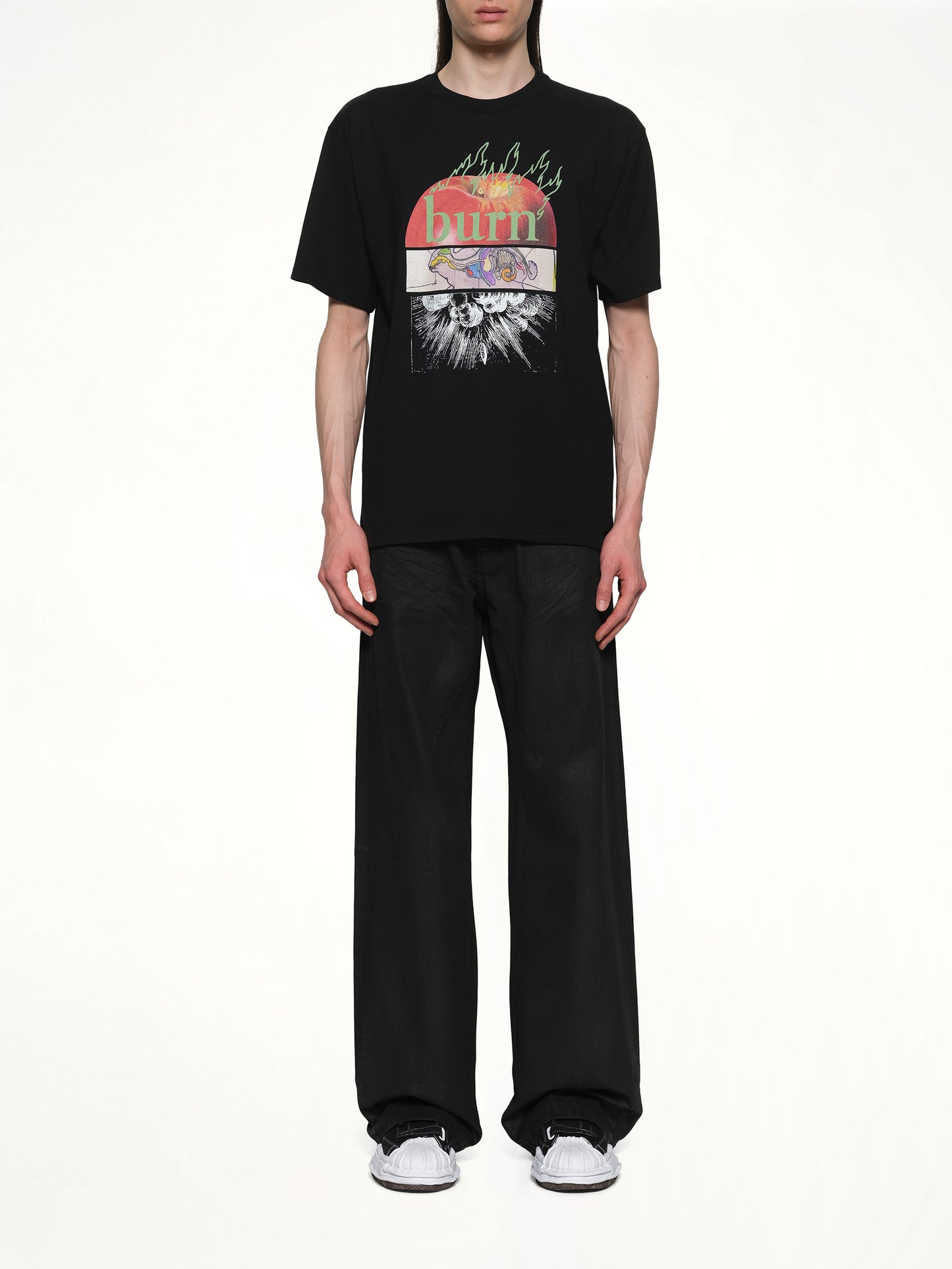 Burn T-Shirt in Black