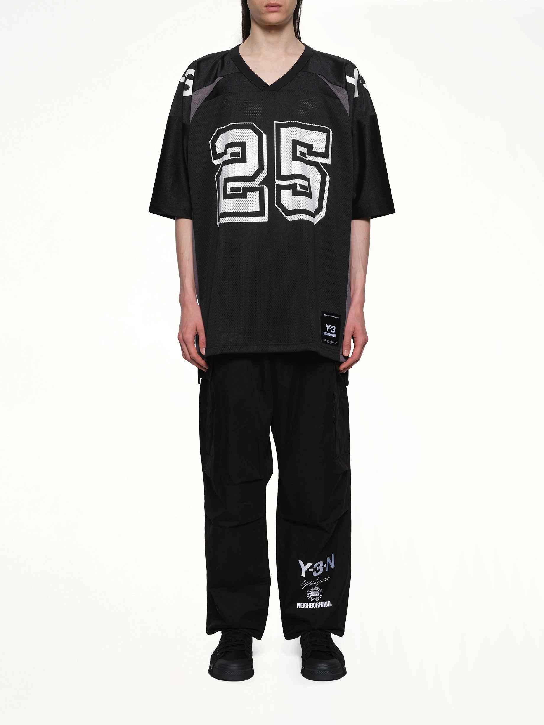 Y-3 X NBHD 黑色足球衫