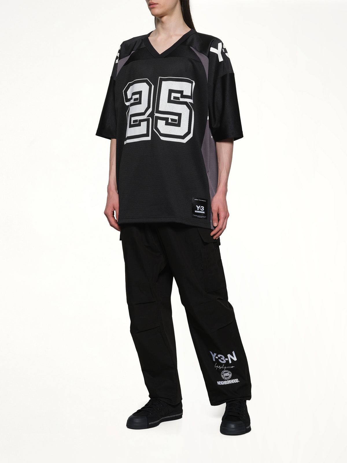 Y-3 X NBHD 黑色足球衫