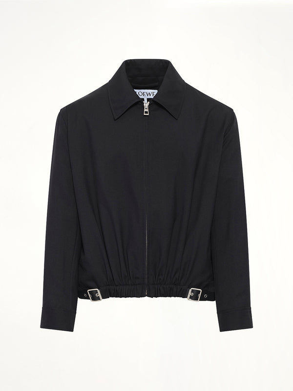 Belted Jacket in Black