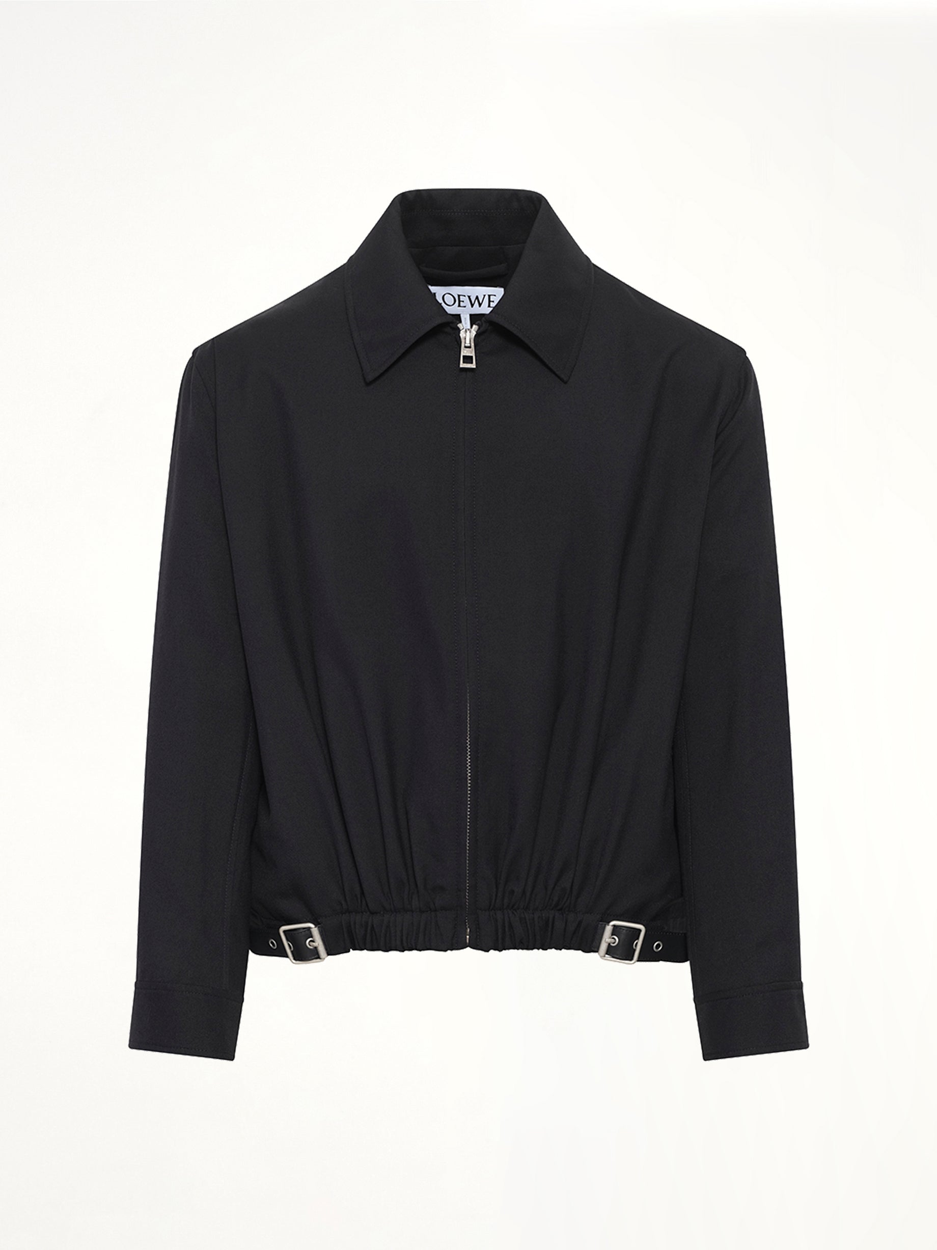 Belted Jacket in Black