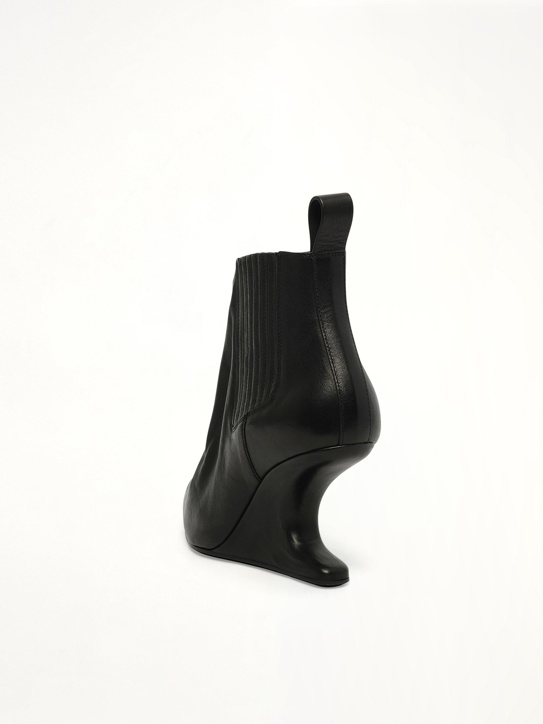 Ankle Taco in Black Back View | RICK OWENS