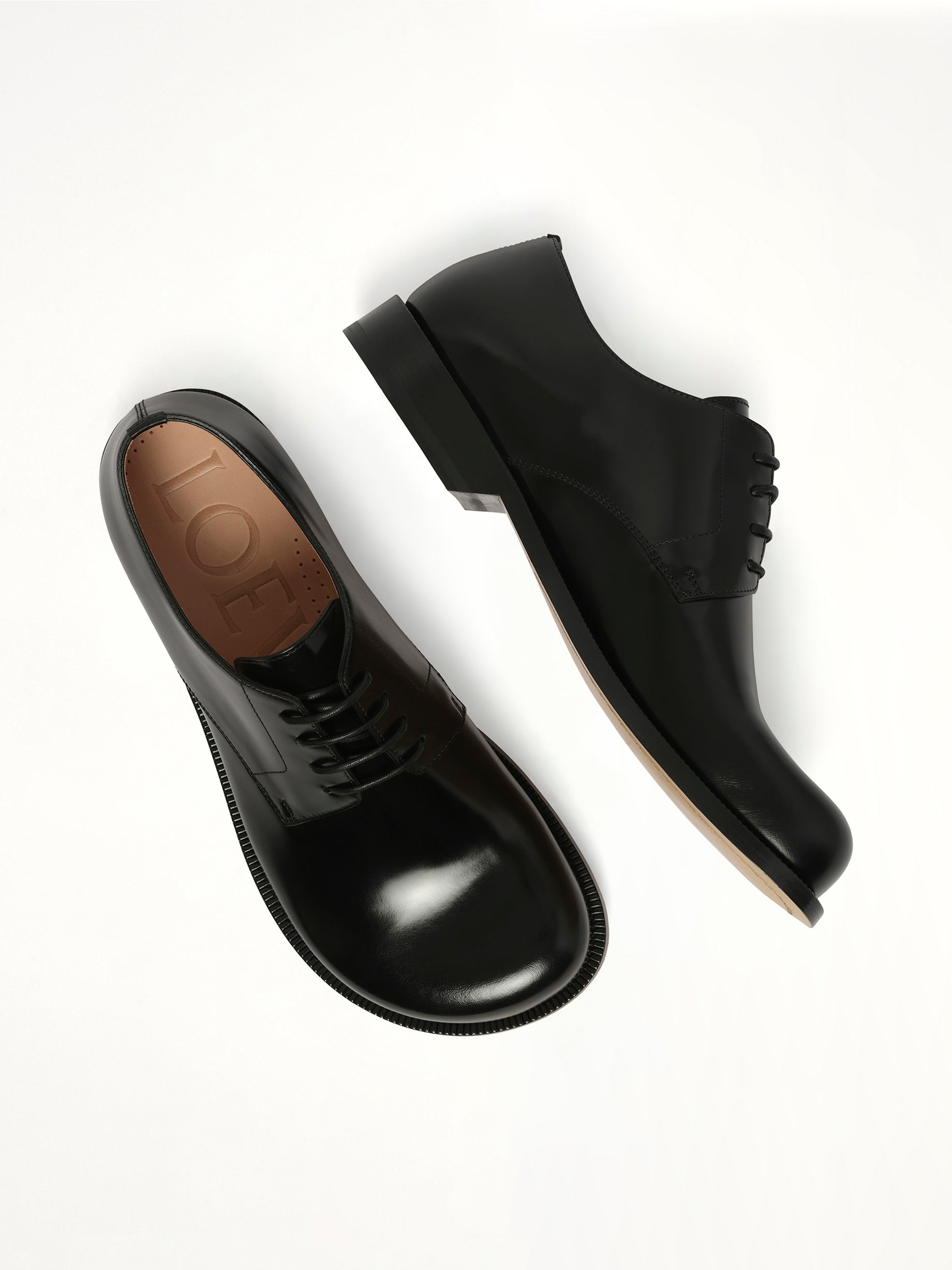 Campo Derby in Black Top View | LOEWE