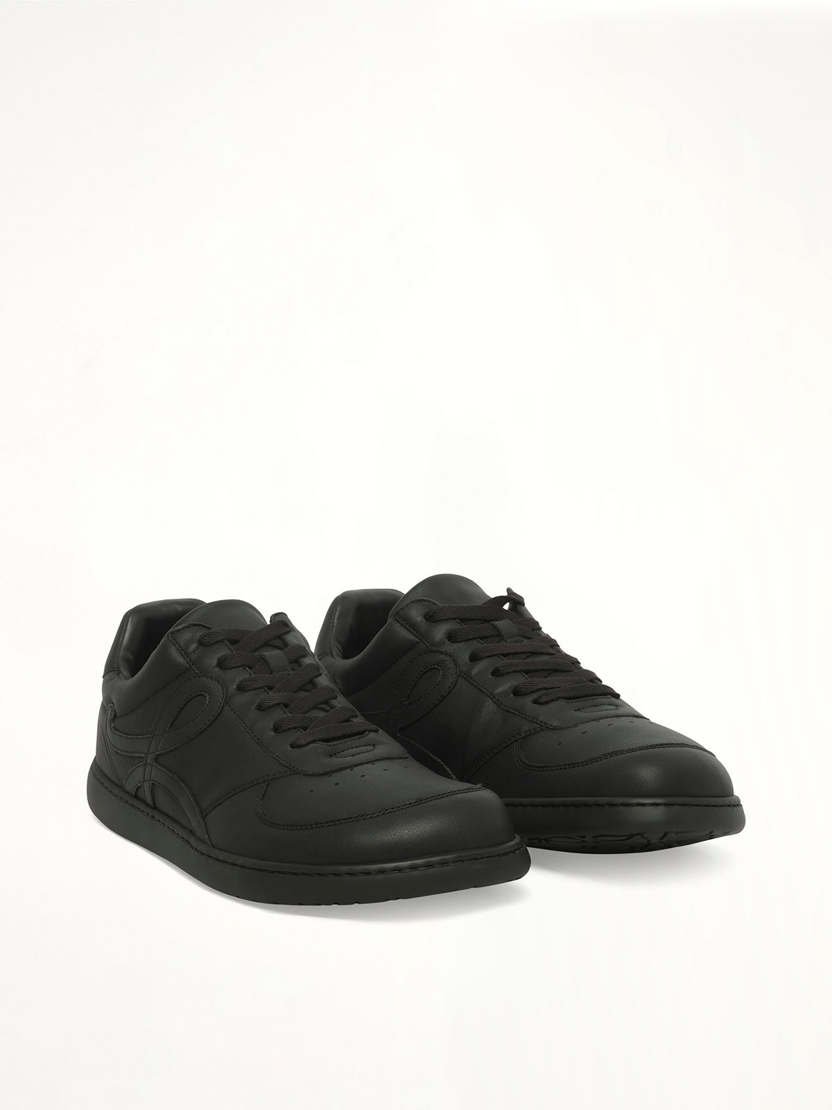 Jambo Sneeaker in Black Front View | LOEWE