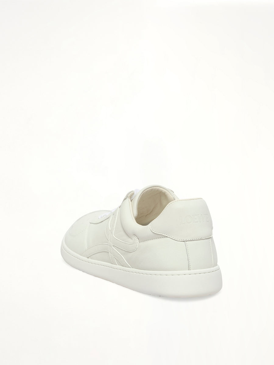 Jambo Sneaker in White Back View | LOEWE