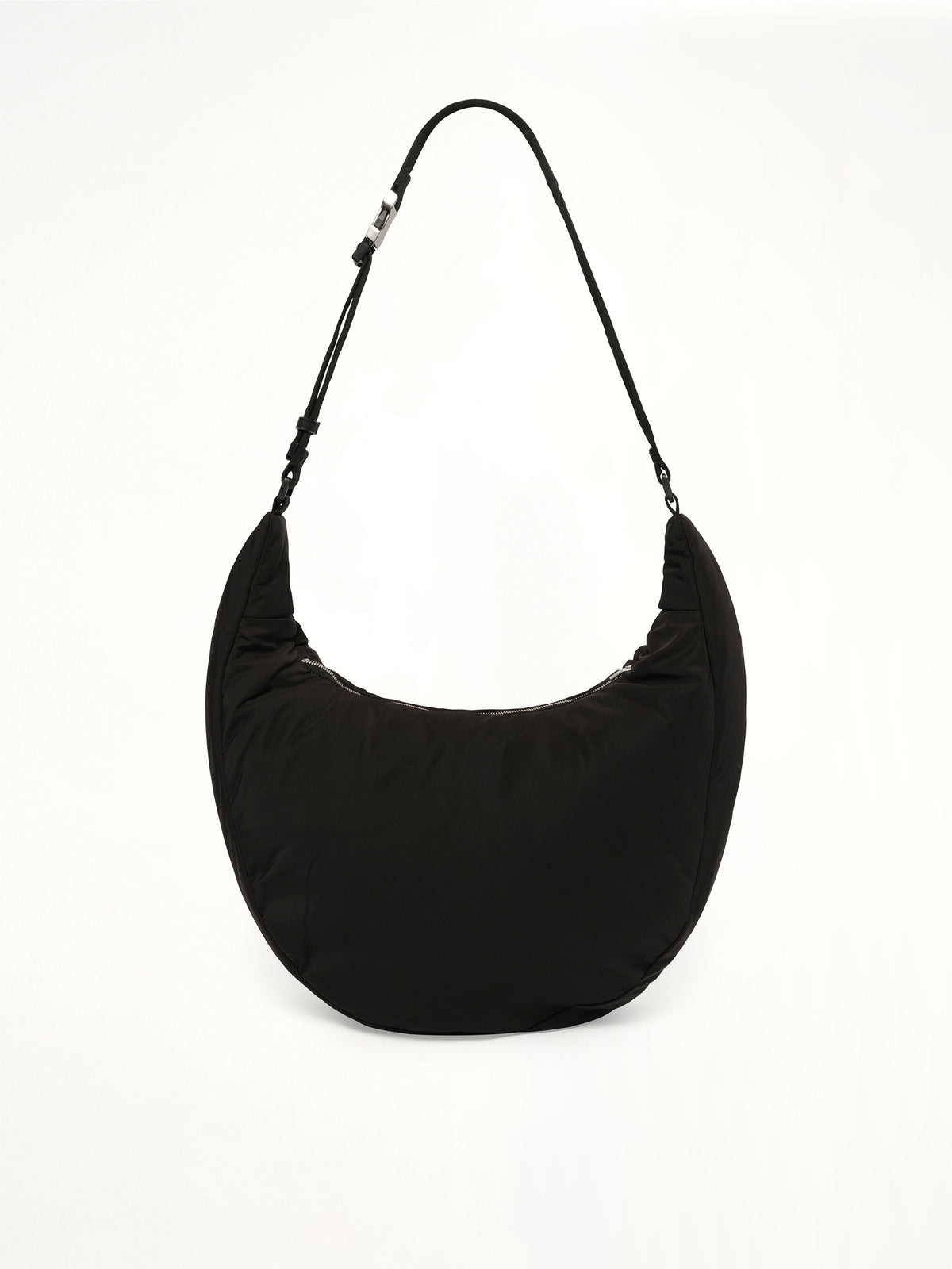 Padded Sling Bag in Black