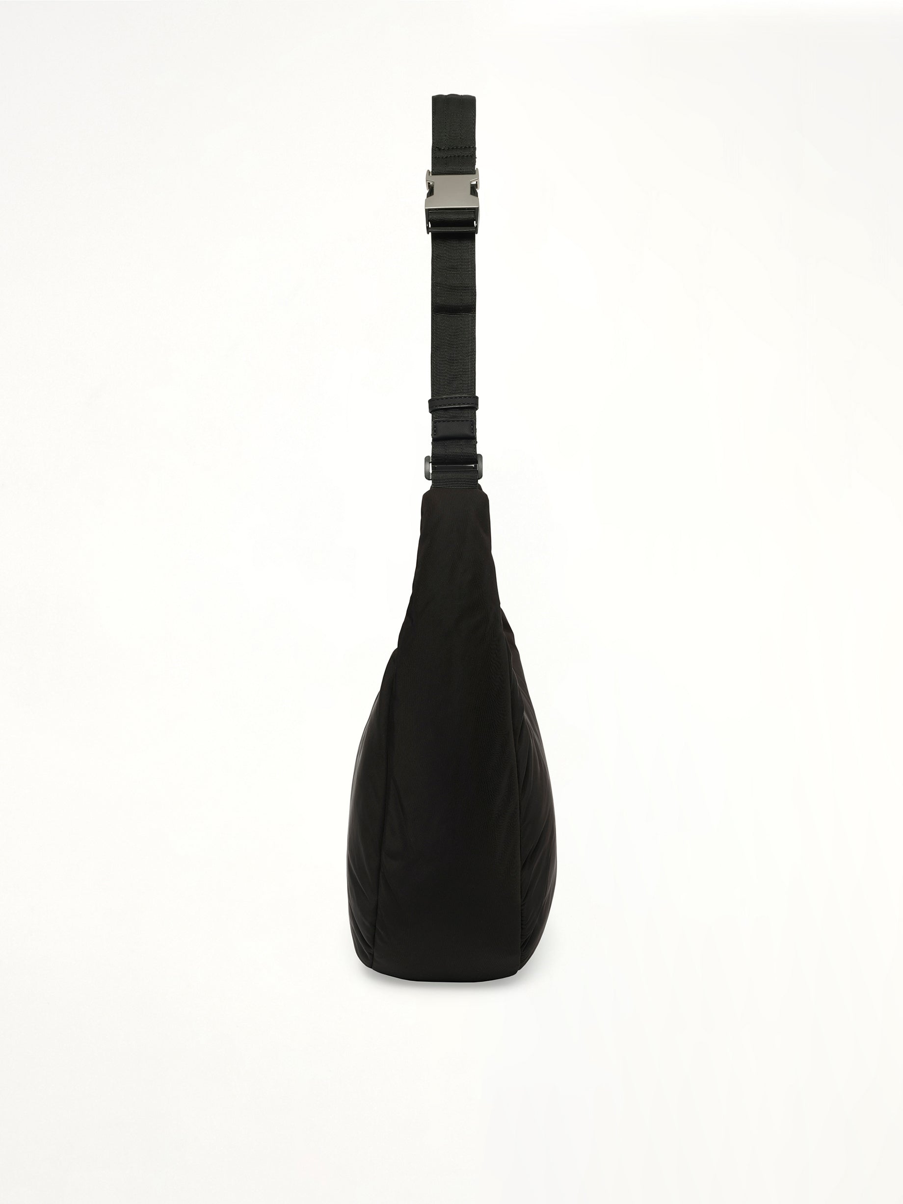 Padded Sling Bag in Black