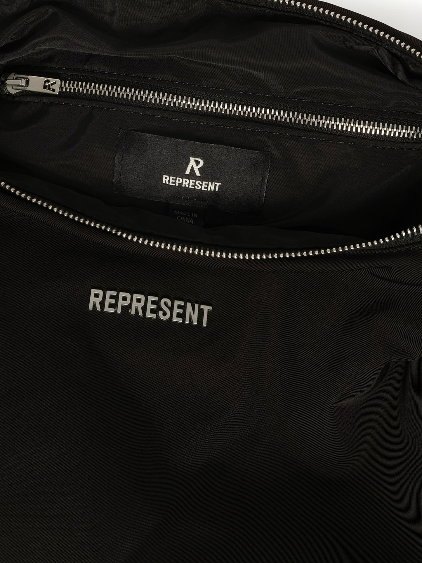 Padded Sling Bag in Black