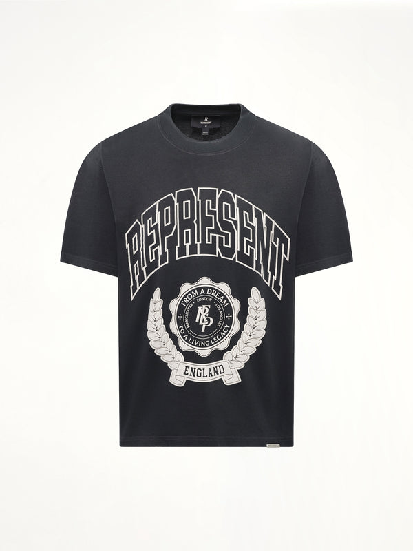 リプレゼント レガシークレスト Tシャツ ステインドブラック