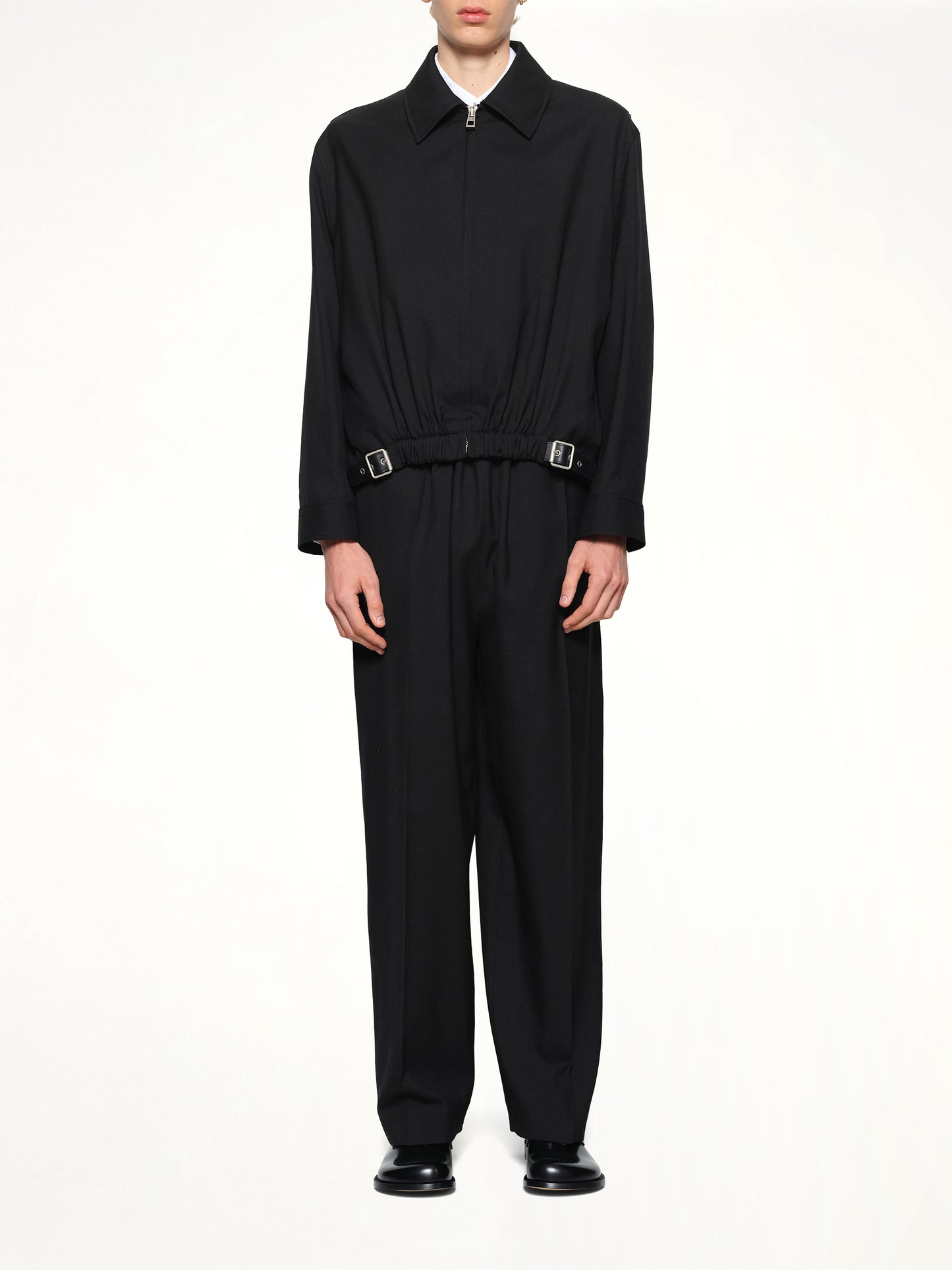 Belted Jacket in Black