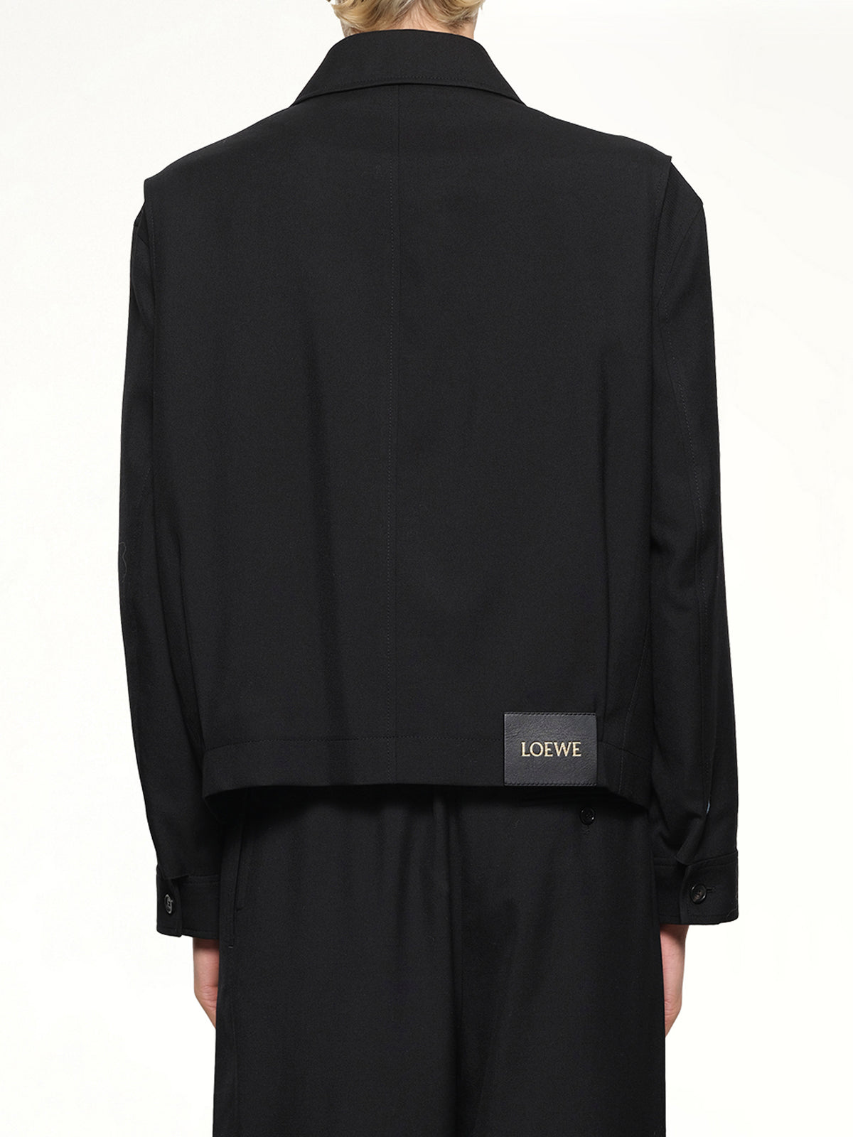 Belted Jacket in Black
