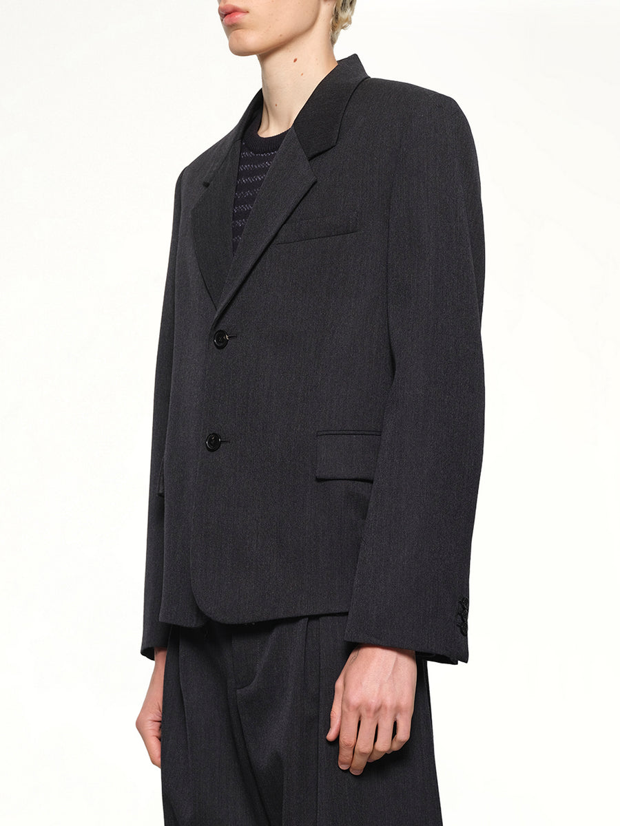 Wool Jacket in Grey