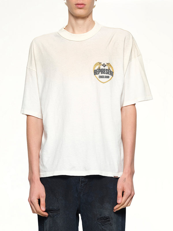 リプレゼント エンジェルボーダー Tシャツ ウォッシュドエクリュ