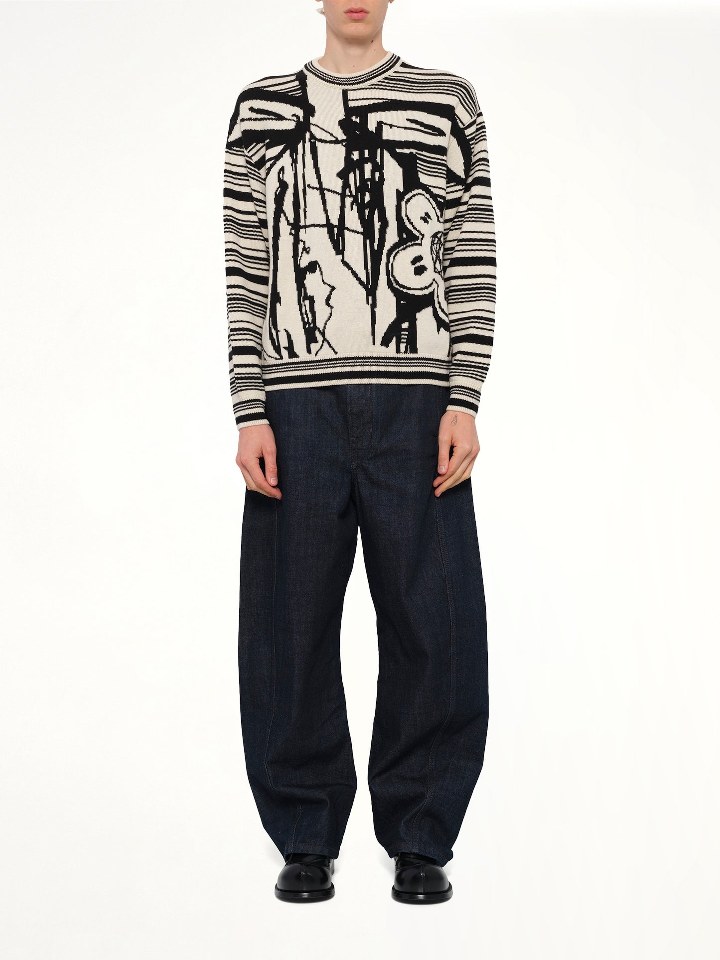 Kenzo x Futura 2000 Sweater in Off White