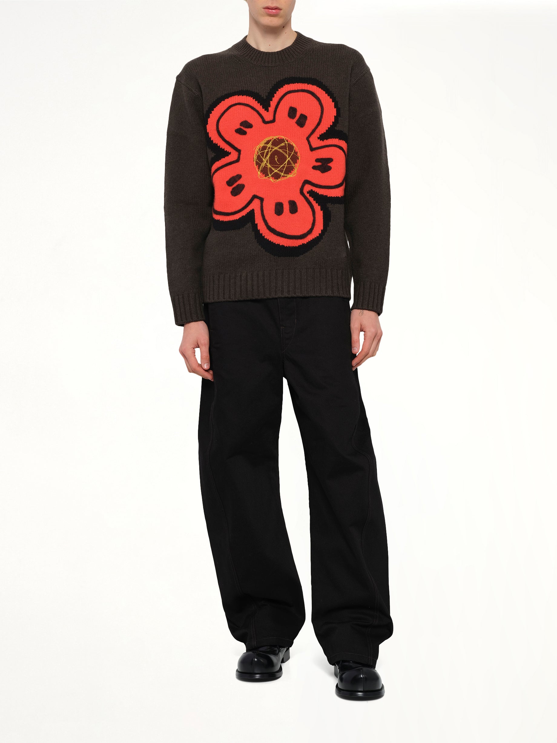 Rws Kenzo Futura Jumper in Khaki
